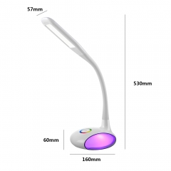 LED Desk Lamp Table Reading Lamp with Wireless Charger Modern Q8