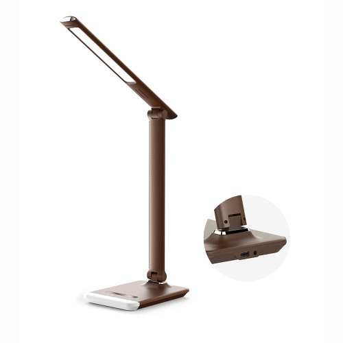 home kids sutdy office eye-caring LED table lamp with USB output & RGB colorful light for office
