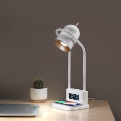 New arrival wireless charging reading desk lamp with pen holder